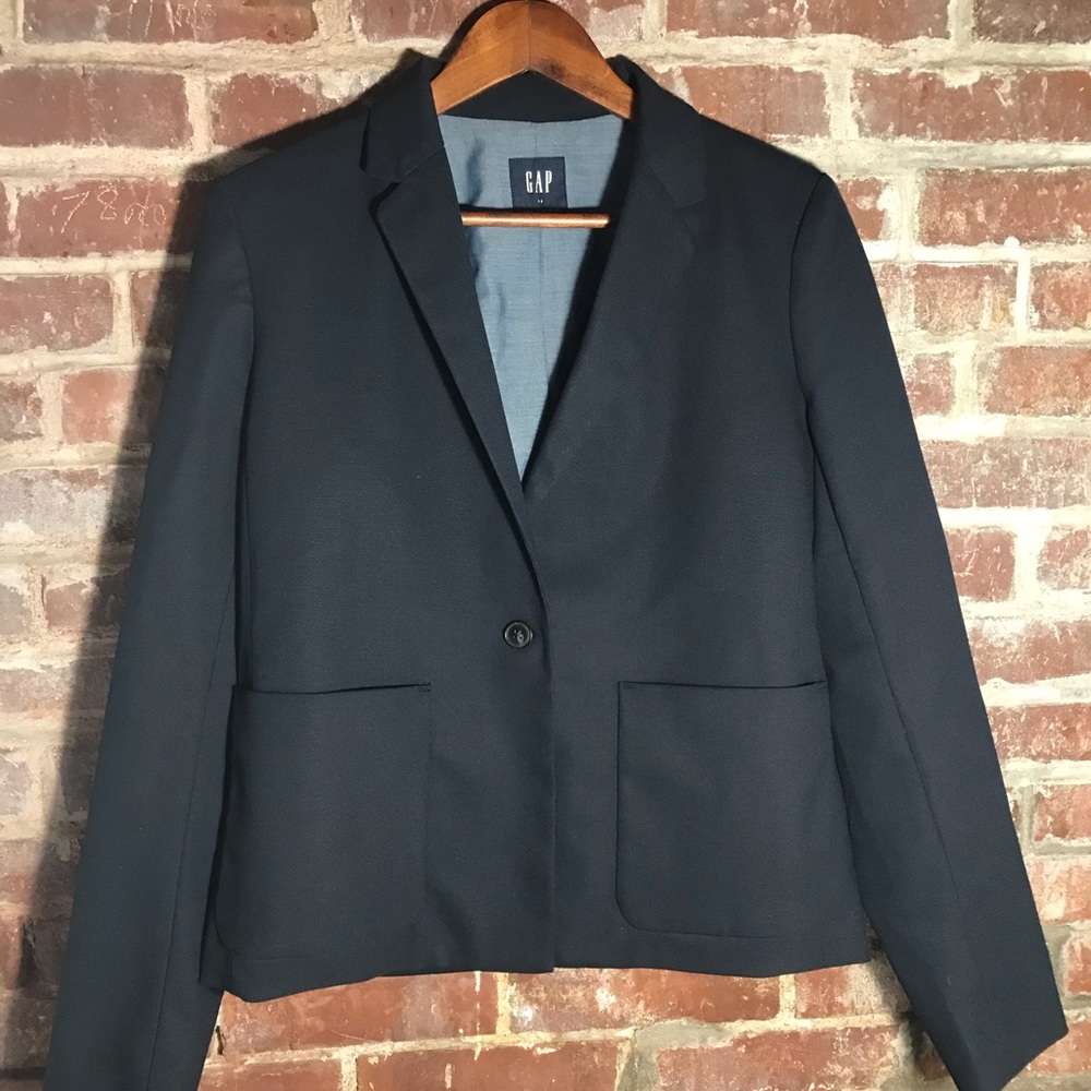 Gap Navy Blazer Sz 12